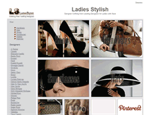 Tablet Screenshot of ladiesstylish.com